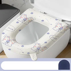 Toilet Seat Comfortable And Durable 3 Colors Waterproof Mat Washable Seat Toilet Accessories Soft Toilet Seat Eva