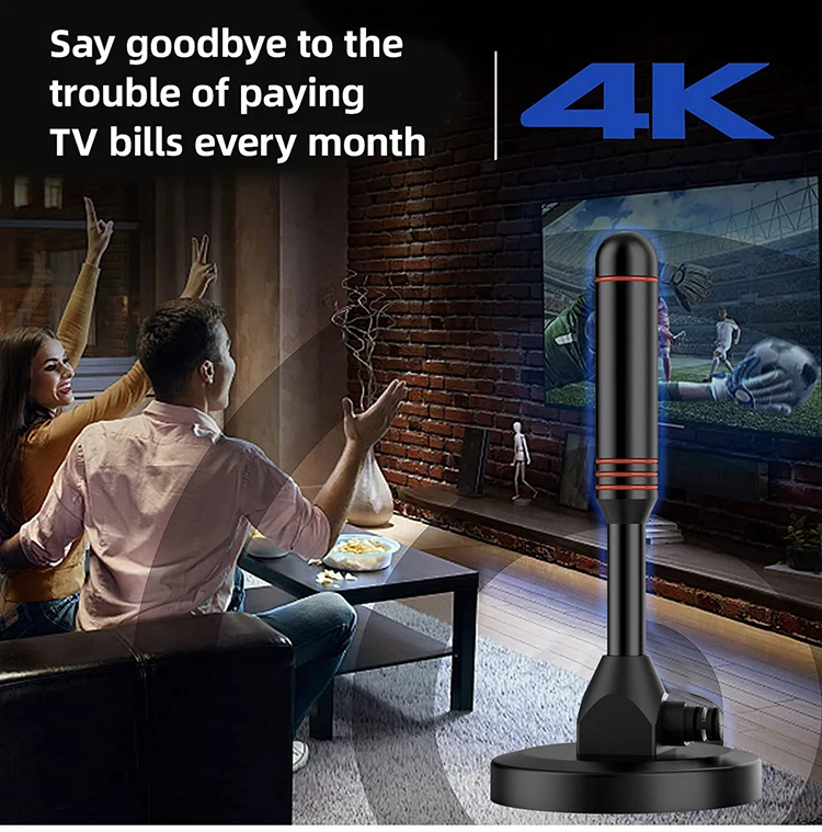 50개 베스트셀러 DTMB 고화질 디지털 TV 안테나 실내외 겸용 흡착컵 디자인 USB 크로스보더 가정용 특수 그룹