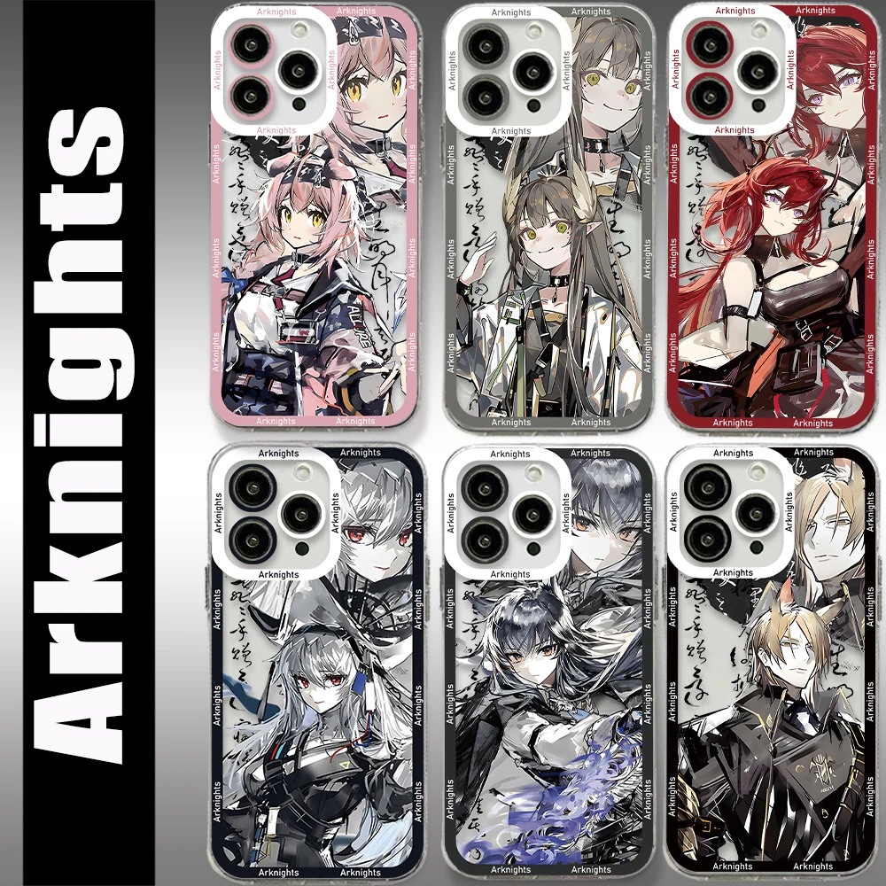 Game Arknights Eyjafjalla Phone Case For Samsung S24 S23 S22 S21 S20 S10 FE Note20 Note10 Plus Ultra Lite 5G Clear Soft TPU