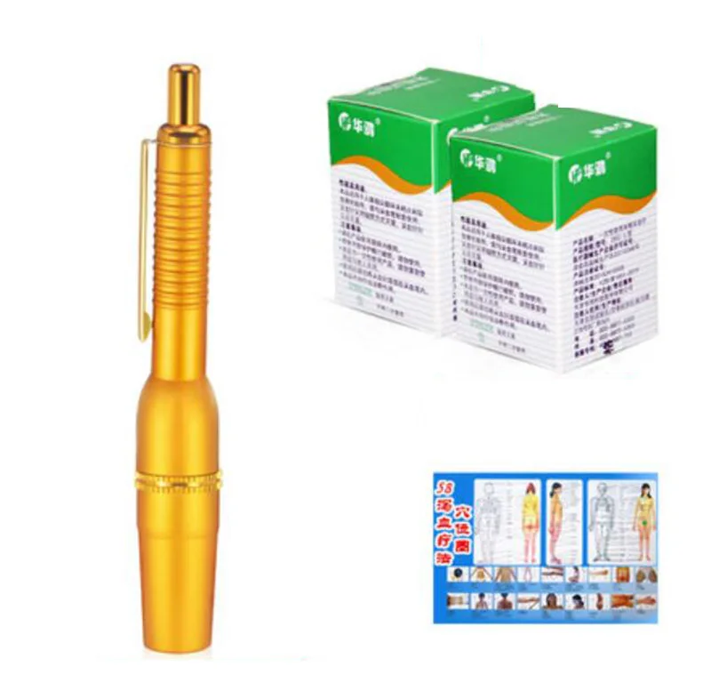 Three blood collection needle thorn blood collaterals acupuncture bloodletting cupping pen pen in one-off stasis household