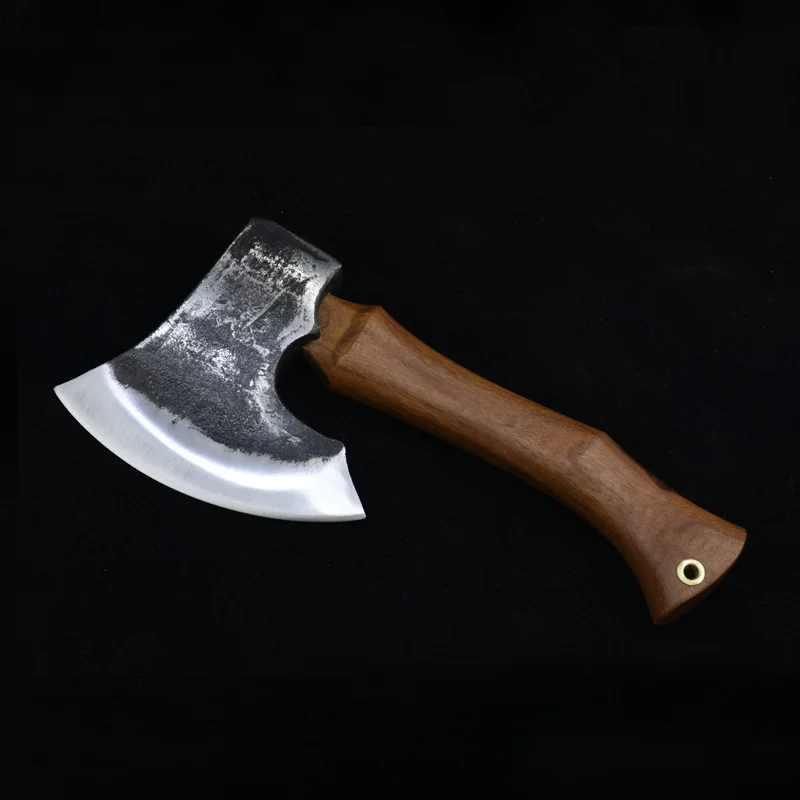 

НОВЫЙ Уличный многофункциональный тактический топор для пожаротушения, портативный топор для распиловки дров и использования в горах