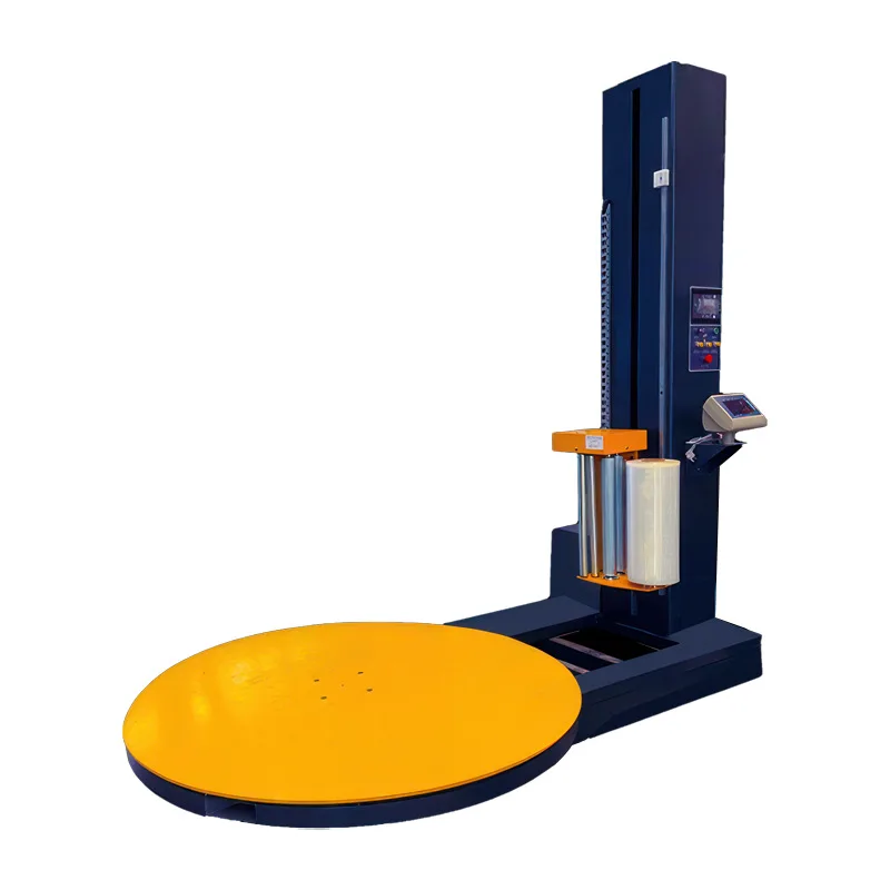 Automatic Stretch Film Wrapping Machine Pallet Wrapping Machine Pallet Base Wrapping Machine Custom & Bulk Order