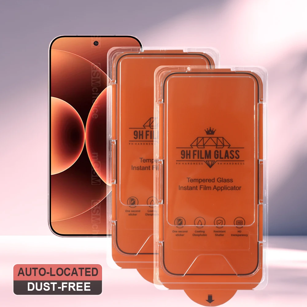 

2PCS Fingerprint Unlock Screen Protector For Xiaomi 17 Pro Max 14t 5G Dust Free Installat Box Xiaomi 14T Pro 5G Tempered Glass