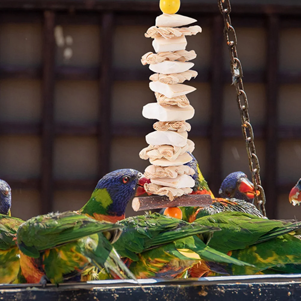 

Cuttlebone Chew For Birds Natural Parrot Teething Hanging Cage Bite-Resistant Plaything Pet Supplies Parrot Bird Cage