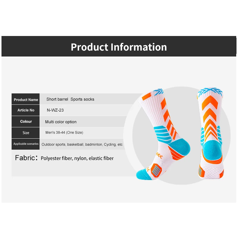 X-TIGER Sports Socks Breathable Cotton Aero Socks Mens Bicycle Sport Running Camping Hiking Football Basketball Socks