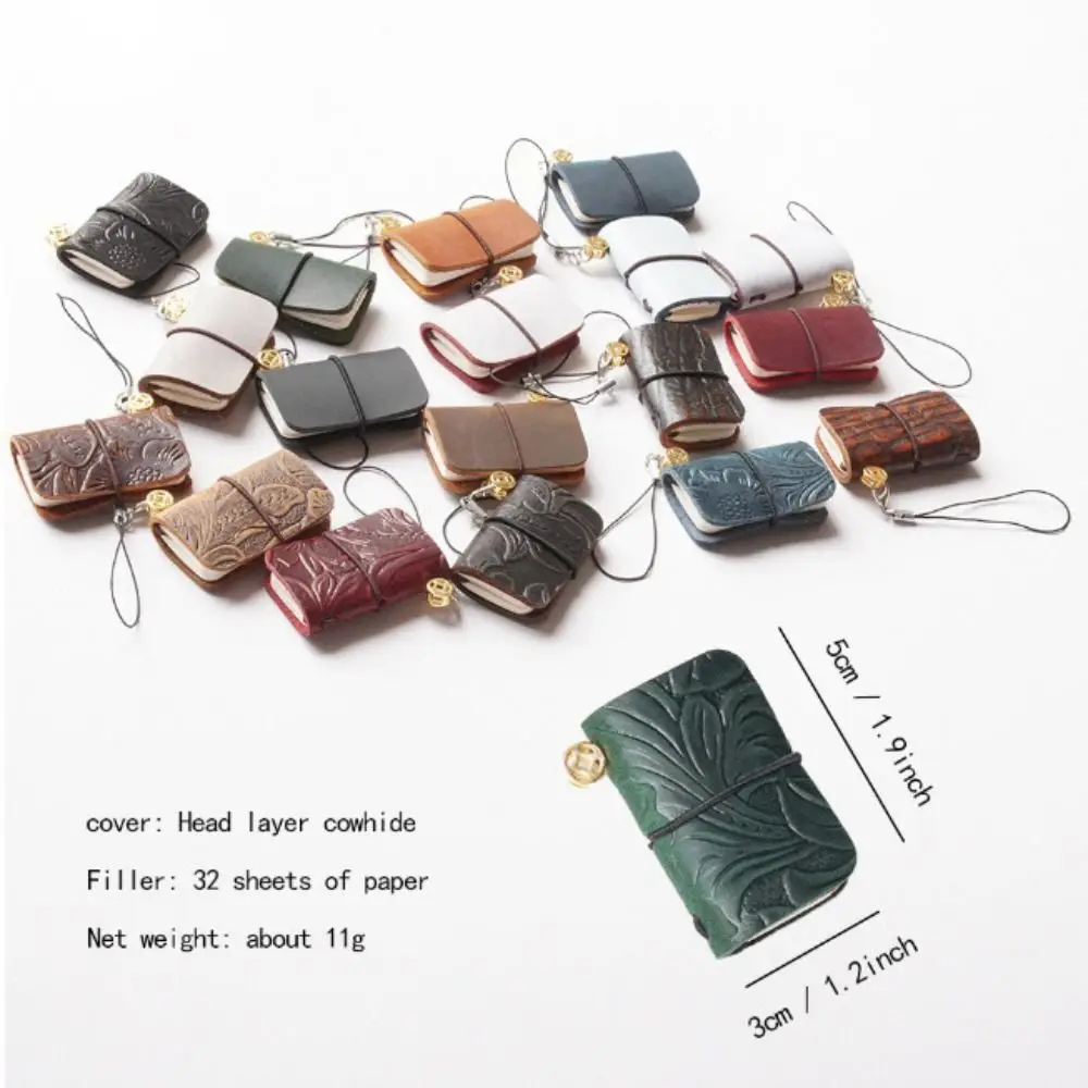 Replaceable 32 Sheets Mini Notebook Handbook Portable Ultra-small Pocketbook Tiny Sketchbook Notepad Hand Account