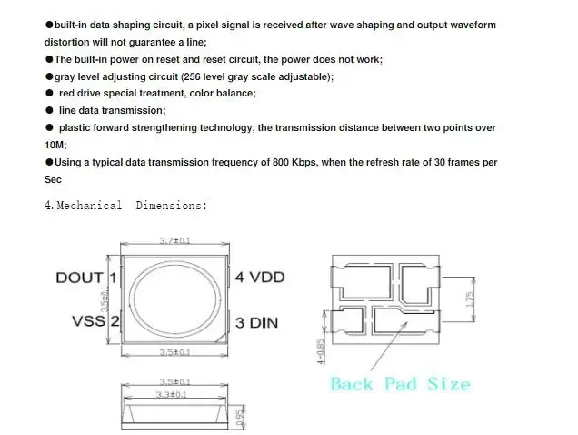 10~1000pcs SK6812/WS2812B WS2813 RGB/RGBW/WWA/Warm/Natural/White 3535/5050 SMD Individually Addressable LED Chip Pixels