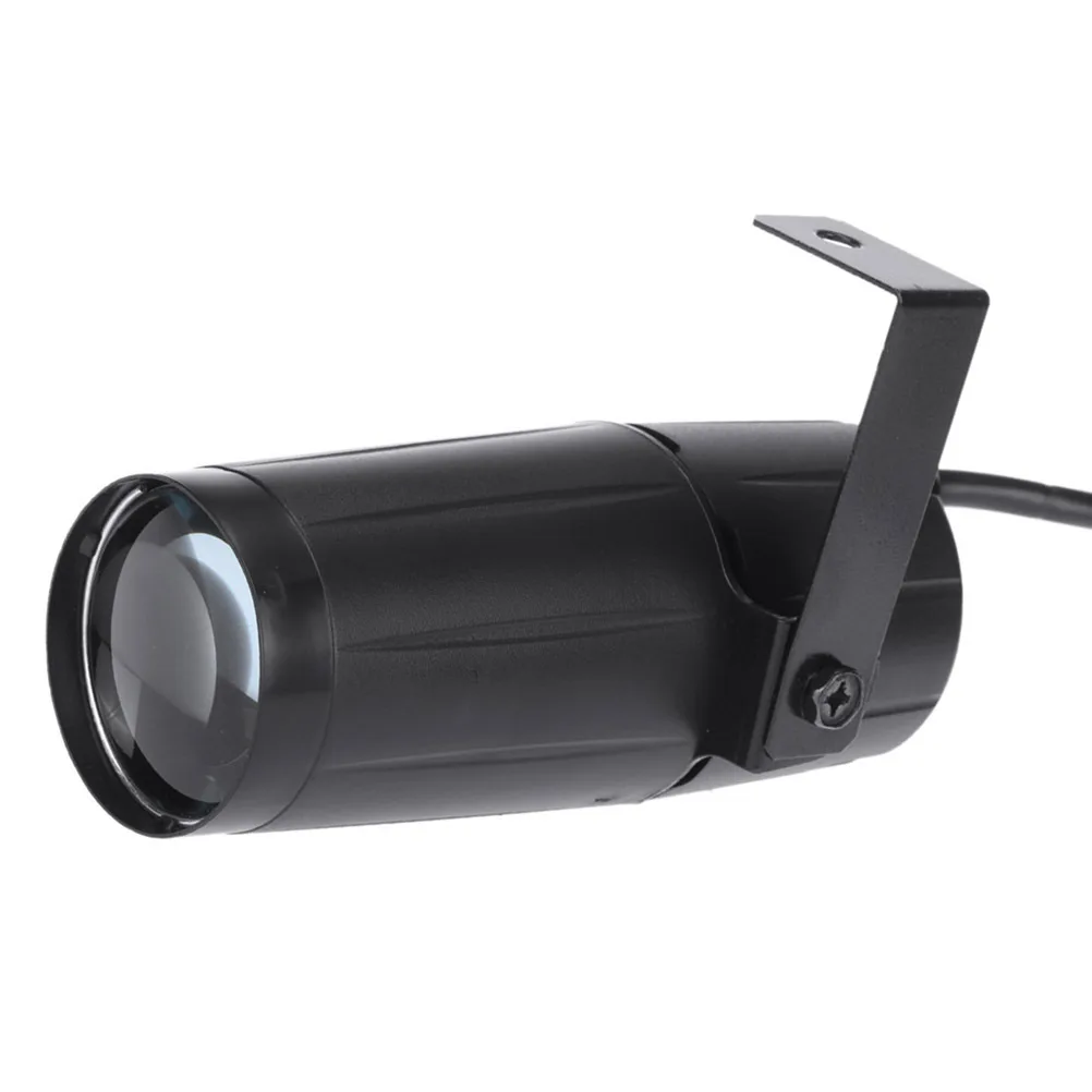 

3 Вт светодиодный прожектор сценический светильник высокой мощности для KTV-театра домашняя вечеринка свадебное украшение белый черный