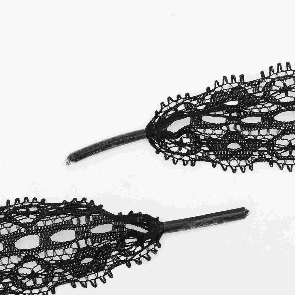 

Шнурки из полиэстера премиум-класса с цветочной отделкой, эластичные Индивидуальные красивые декоративные ленты