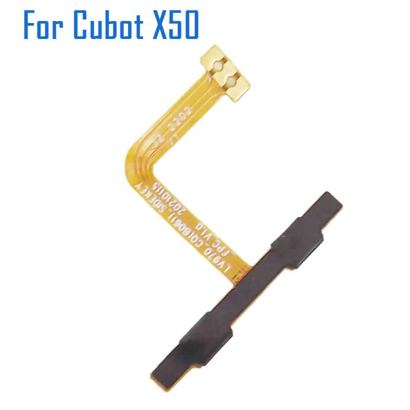 

New Original Cubot X50 Power On/Off+ Volume FPC Key Up/Down Button Flex Cable FPC Accessories For Cubot X50 Smart Phone