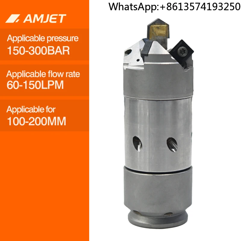 

AMJET Penetrator Pro Sewer Jetter Nozzle Pipe Cleaning Focused Water Flow Powerful Penetration Suitable for 150-350bar 60-150lpm