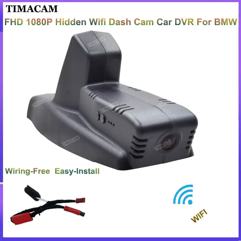 

TIMACAM For BMW I3 I01 2013 2014 2015 2016 2017 2018 2019 2020 2021 2022 2023 Car Dvr Video Recorder FHD 1080P Wifi Dash Cam