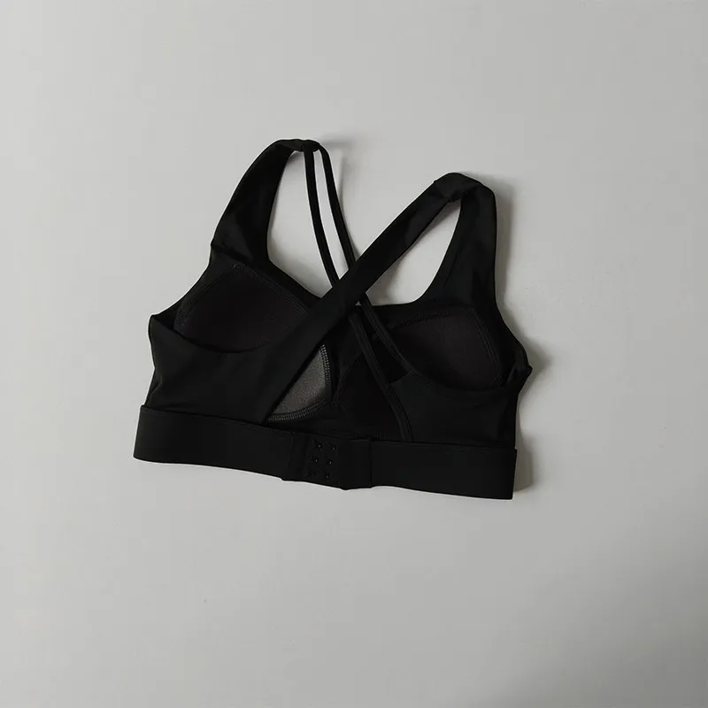 Damen-Sport-BH mit hoher Stoßdämpfung, schnelltrocknendes Yoga-Top, verstellbares Pilates-Oberteil, Fitness-Laufweste für Fitnessstudio, Unterwäsche – Detail 10