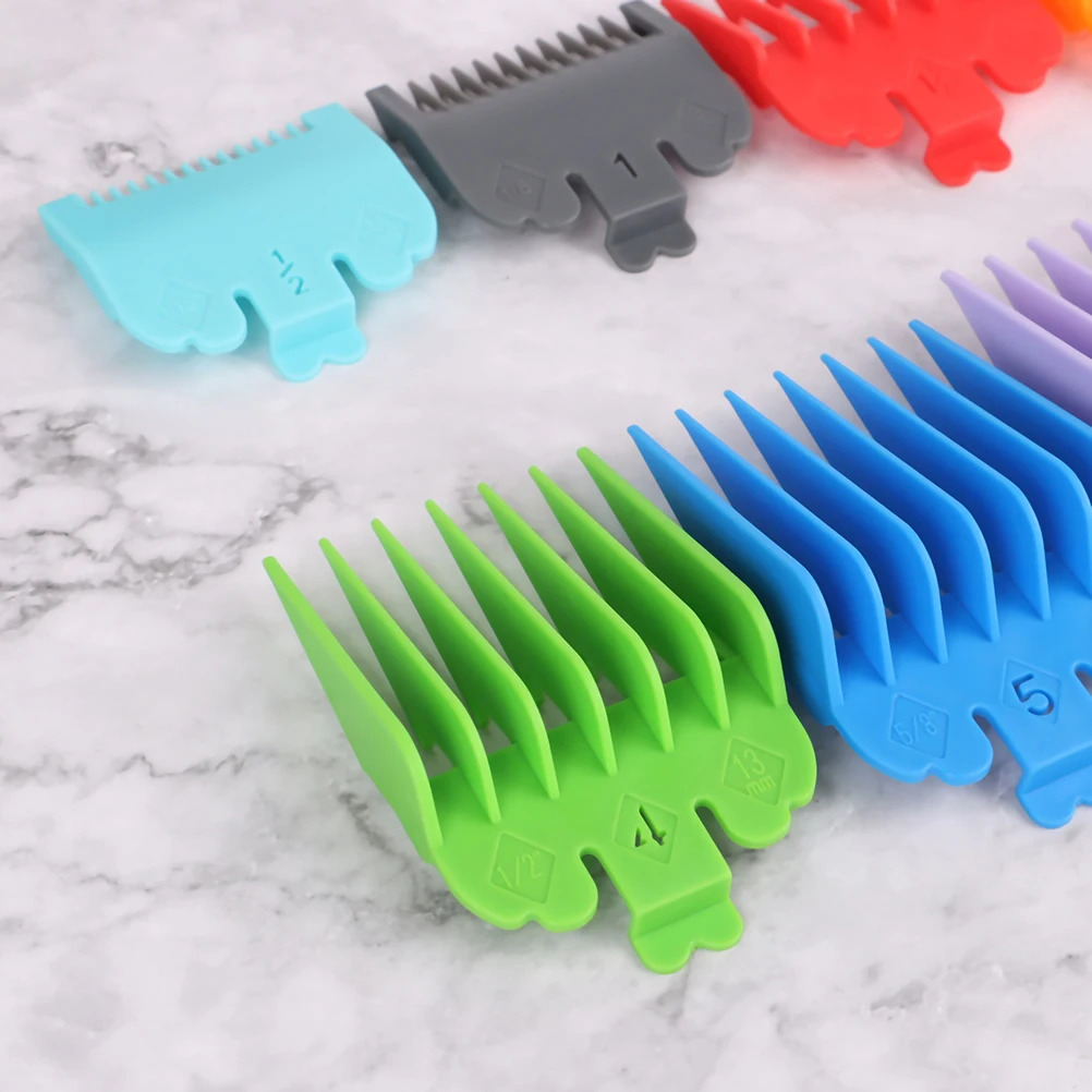 10Pcs Universal Hair Clipper Limit Comb Guide Set