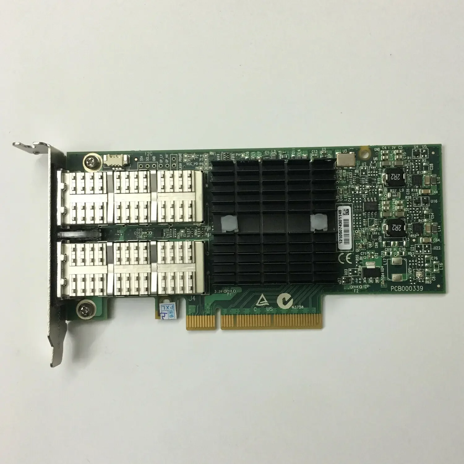 Imagem -03 - Mellanox-dual Qsfp Flashed Connector Mcx354a-fcbt 40 Gbps Cx354a