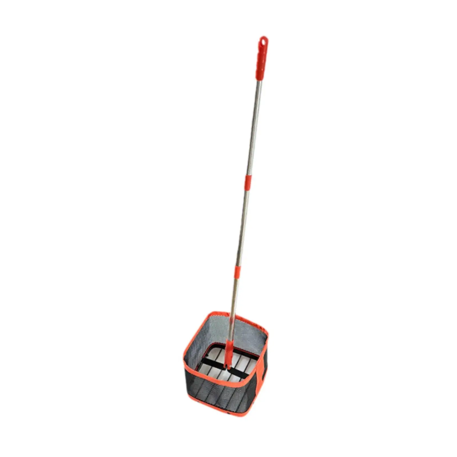 

Tennis Ball Picker Adjustable Stainless Steel Ball Collector Tool Large Capacity Basket for Sports Courts