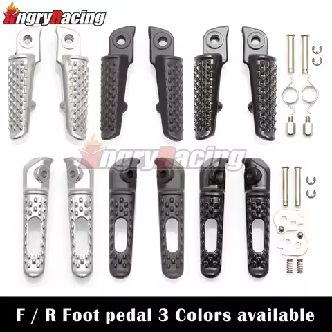 Motorcycle Front Rear Footrests Foot Pegs For Honda CBR600 F4 F4i CBR600RR CBR 600 1000 RR F5 CB1000R CB 1000 RCBR900RR CBR954