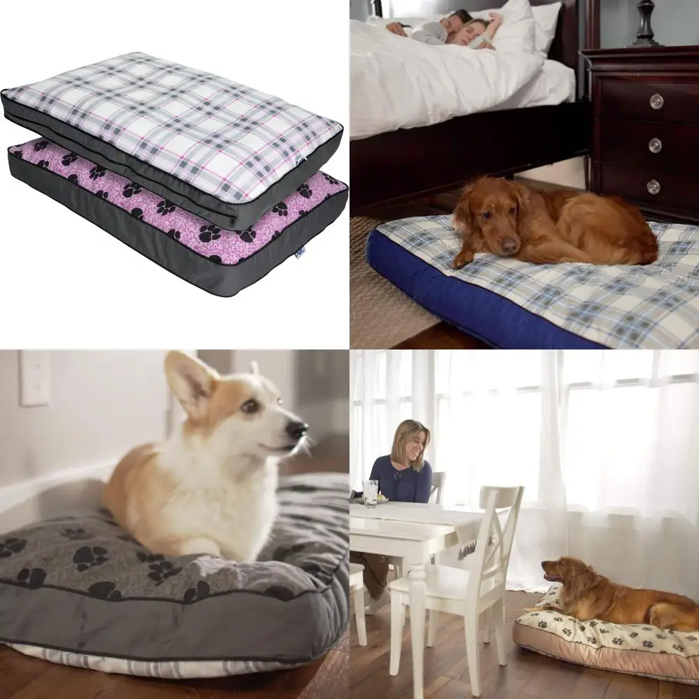 

midsize pink pet bed