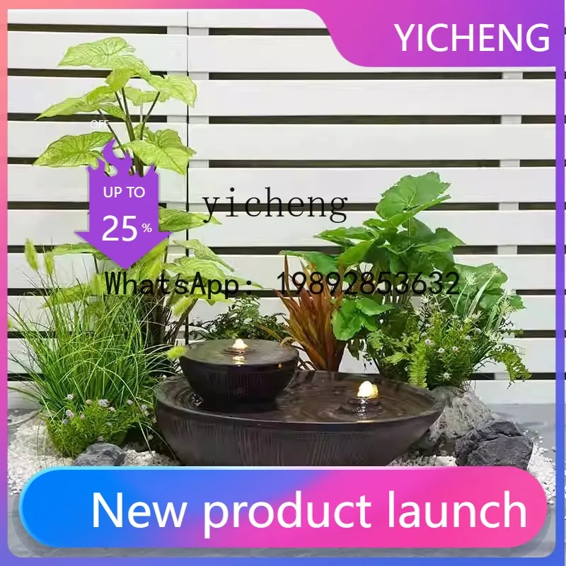 

XX современный орнамент с проточной водой для внутренней гостиной, входная вода, циркулирующая вода, садовое пейзажное украшение