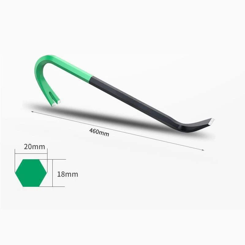 

Multifunctional crowbar nail lifter, double-ended crowbar, tire lever