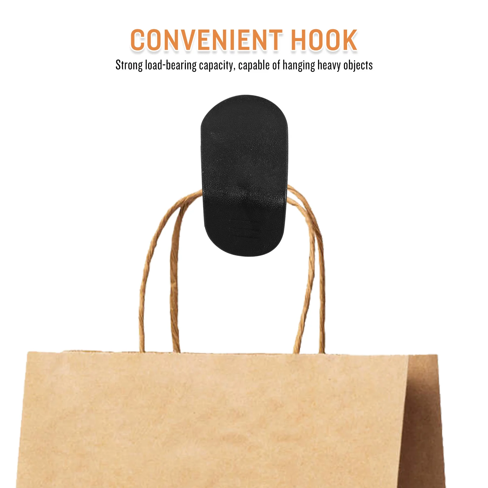 

1Pair Car Front Trunk Hooks Convenient Design Strong Load Capacity Universal Fit Car Accessories Purse Bag Hangers