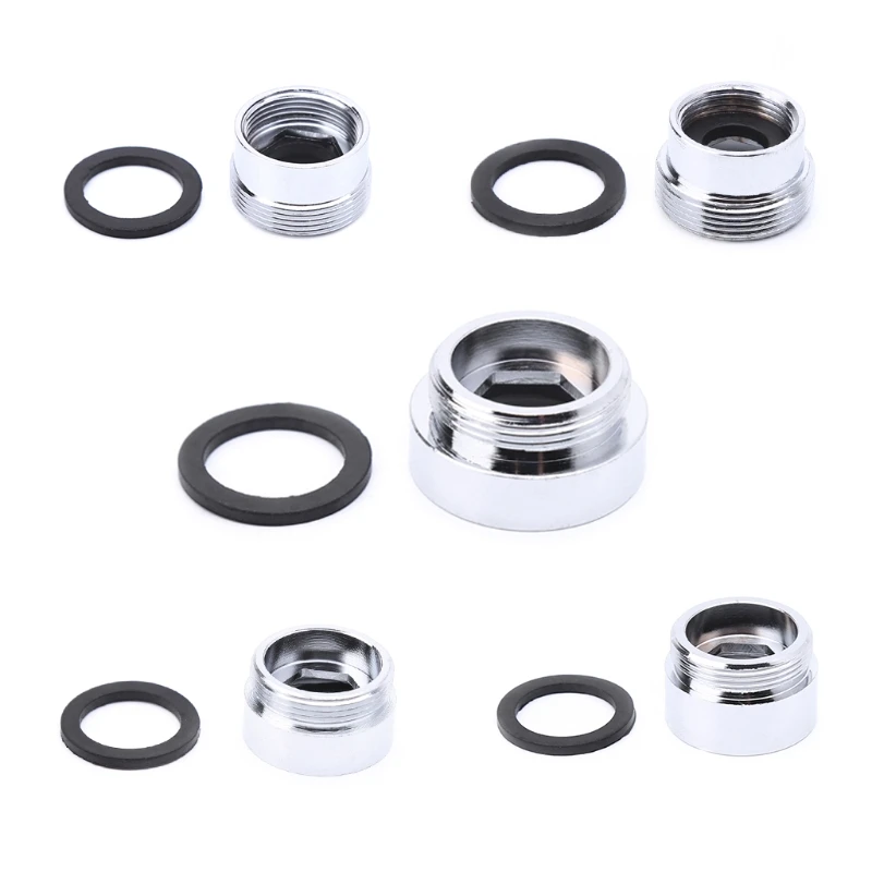 Solid Metal Adaptor Inside Thread Water Saving Kitchen Faucet Tap Aerator Connec Dropshipping