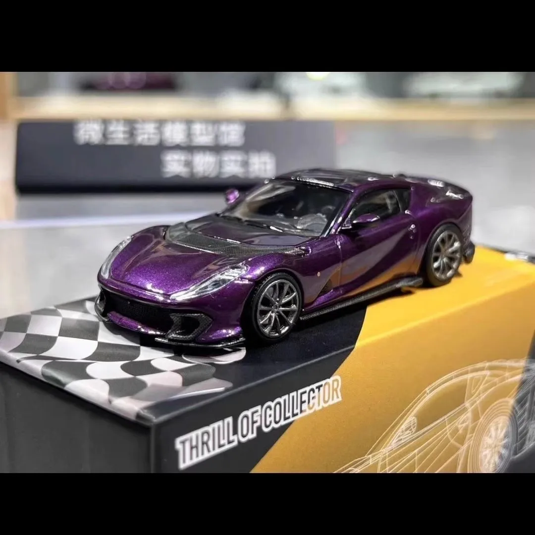 ボックス内 TOC 1:64 赤黄緑 812C FE812C # 47 クーペ スポーツ モデル ダイキャスト メタル カー