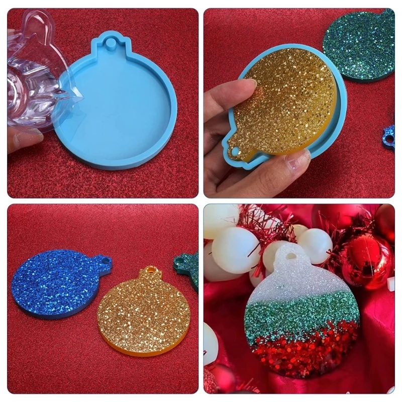 Рисунок 3 - Круглая форма из смолы для рождественского орнамента