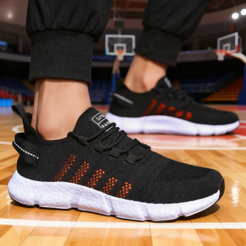 Soft Soled Running Shoes Men Quick-Drying Breathable EVA Versatile Outdoor Sneakers Fashion Comfortable Lightweight Tennis Shoes