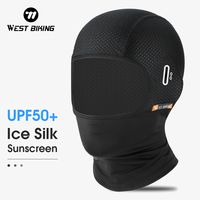 WEST BIKING Men Women Cycling Cap Summer Cool Motorcycle Balaclava Outdoor Sun UV Protection Sports Headwear Bicycle Fishing Hat
