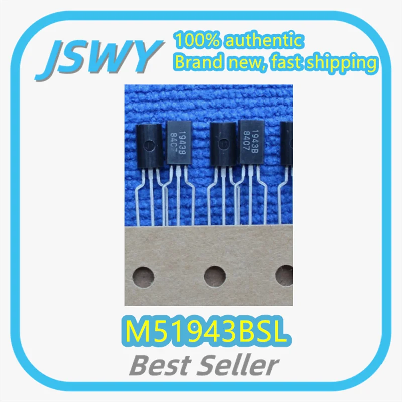 

(10/50pcs) M51943BSL M51943 Silk-Screen 1943B TO-92L Transistor Brand New Original Large Stock