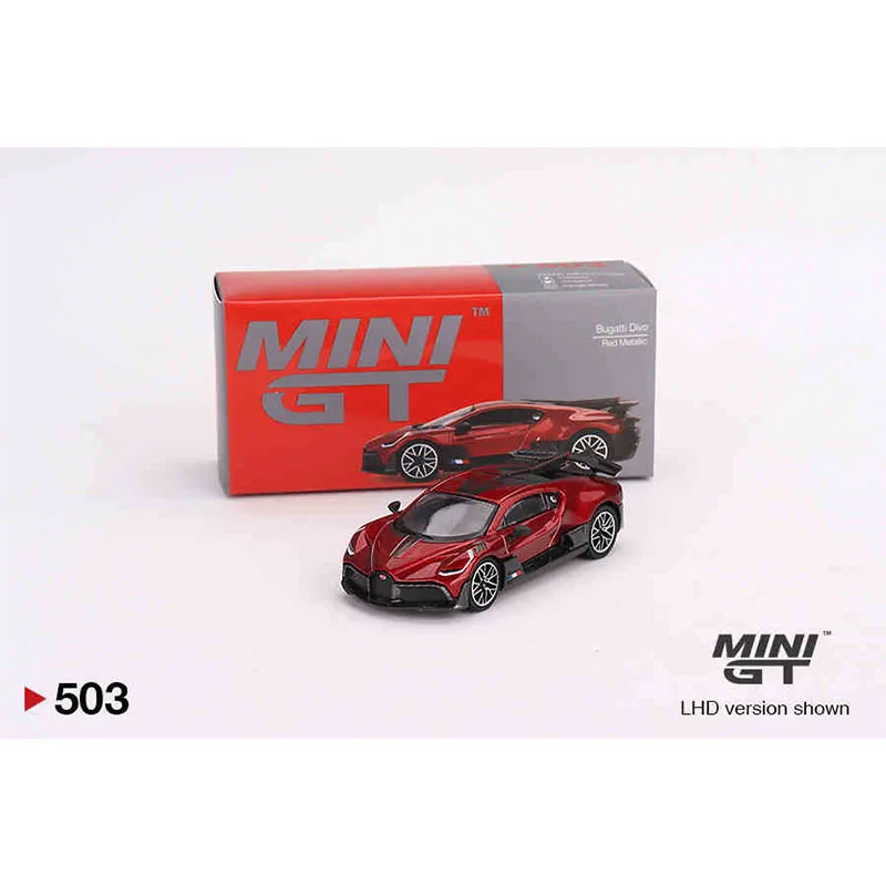 Mini 1:64 car alloy model Chiron/Vision Gran/Divo GT manufacturer die-cast model car play gift for adults and children