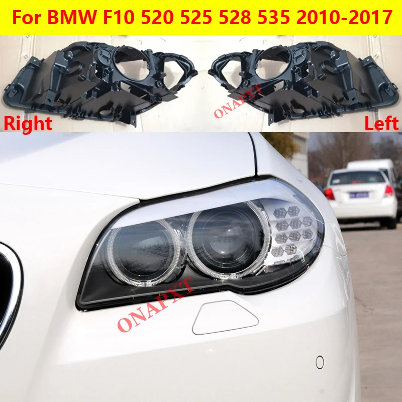 

Car Headlight Rear Shell Lampshade Bottom Shell Lens Protection Housing For BMW F10 520 525 528 535 2010-2017 Xenon 7-series E66