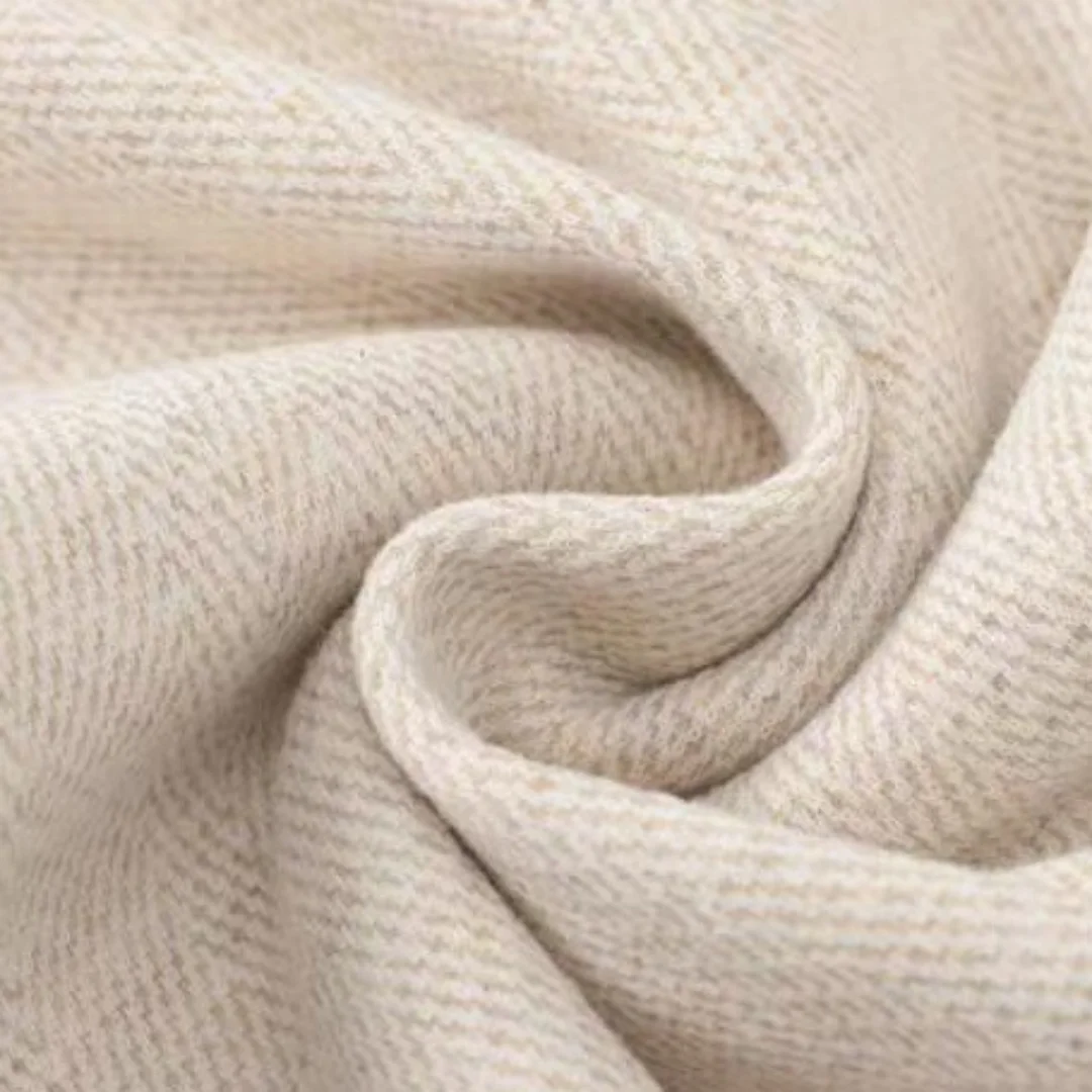 กางเกงขากว้างผู้หญิงแบบหนา กางเกงขายาวเอวสูงบุขน กางเกงขาตรงสำหรับฤดูใบไม้ร่วงและฤดูหนาว แฟชั่นลำลอง