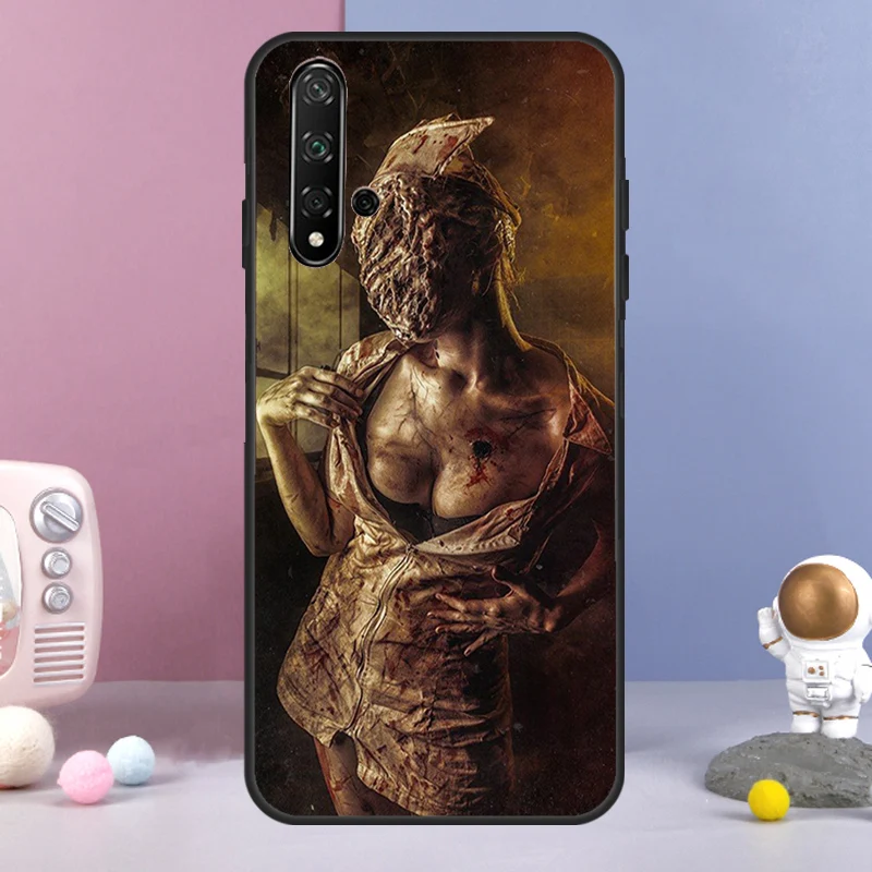 سايلنت هيل ممرضة لهواوي نوفا 11 برو 9 10 SE Y60 Y70 Y90 Y61 Y91 Y73 Y72 12i 11i 8i P20 P40 P30 لايت