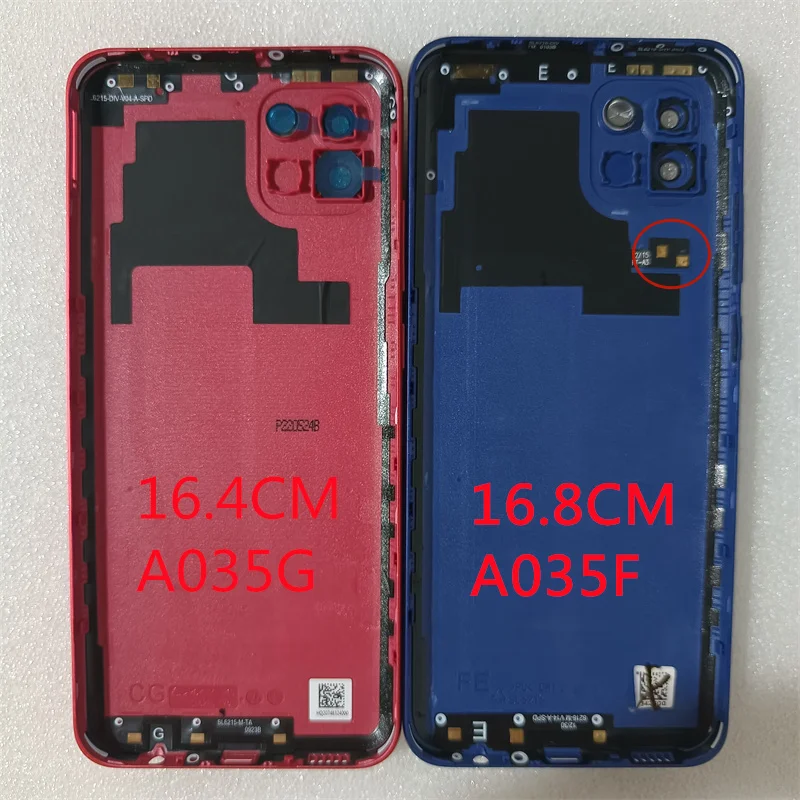 For Samsung Galaxy A03 A035G Back Battery Cover Door Panel Housing Case Replacement Parts For Samsung A03 SM-A035F Battery Cover