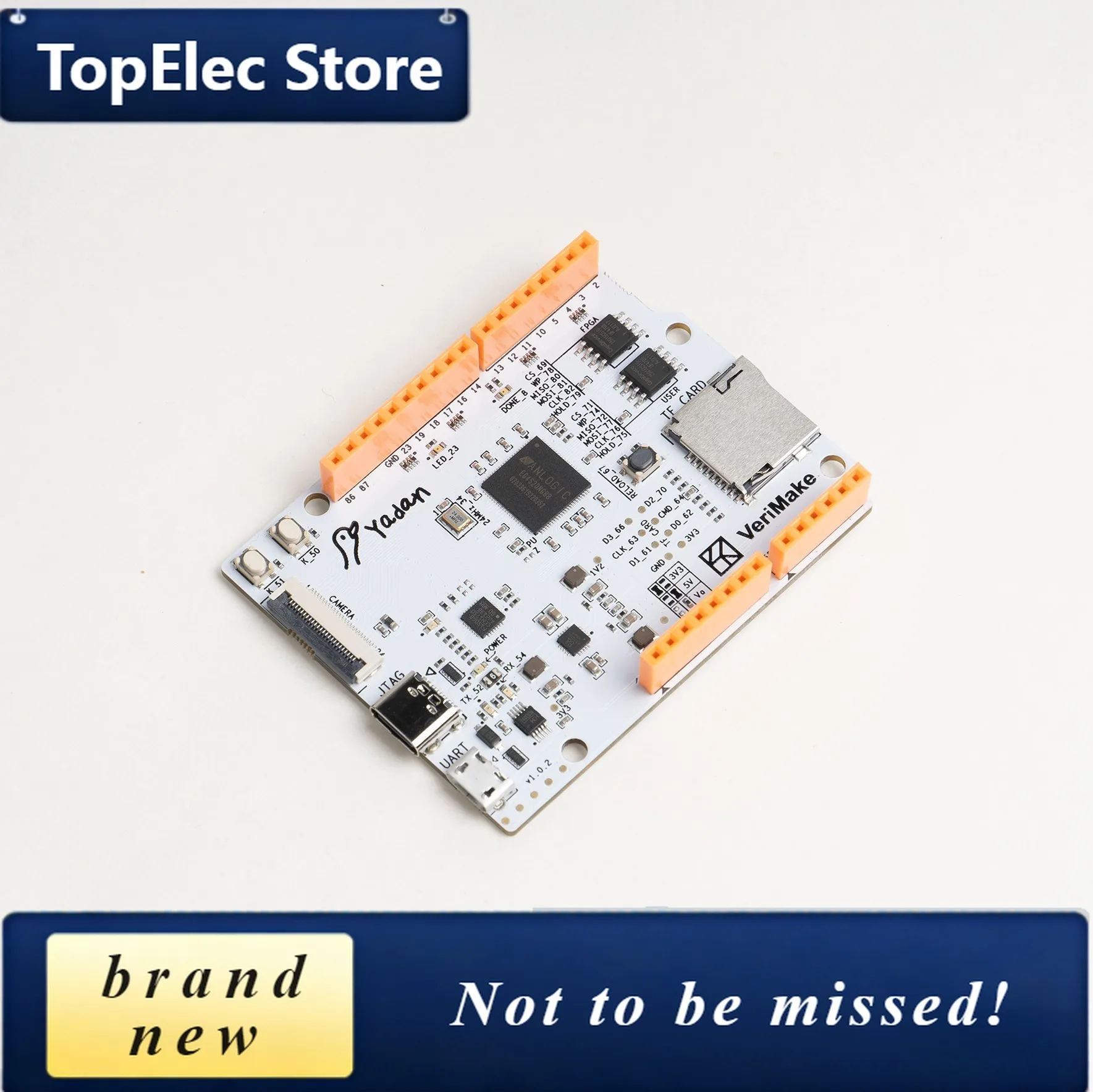 TopElec VeriMake YADAN Duck Eggs FPGA Development Board 20 K On Road Anlogic EG4S20NG88 RISC-V