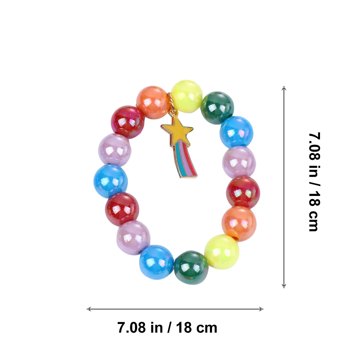 9Pcs Bracelets Colorful Beaded Handmade Durable Simple Style Fashion Gift Set Women Jewelry Fashion Bracelets