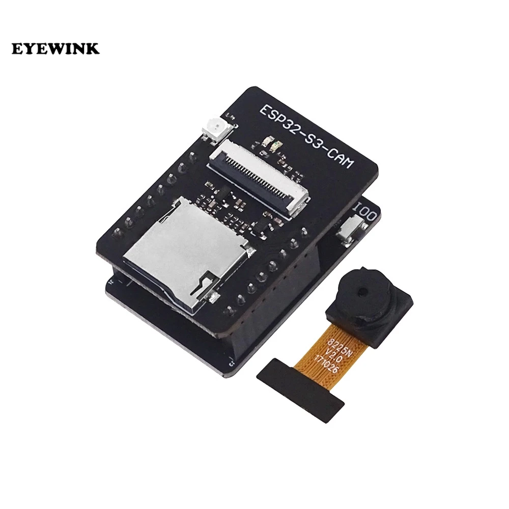 ESP32-S3 CAM Development Board WiFi+Bluetooth Module ESP32-S3-N16R8 with OV2640 Camera