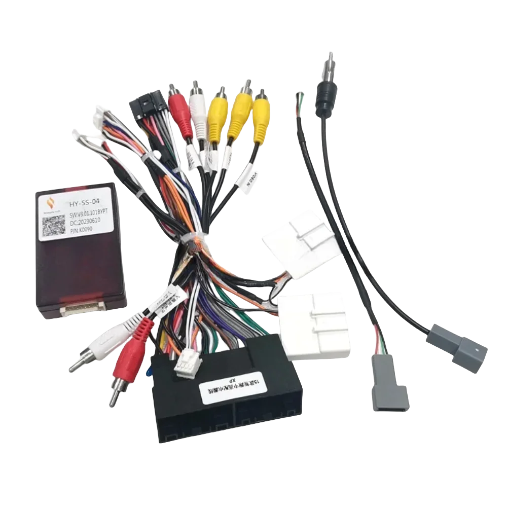 

Автомобильный 16-контактный жгут проводов, адаптер Canbus Box, декодер, кабель питания для Hyundai Veloster/ ix45/Kia/Sportage K3/Sorento/Cerato