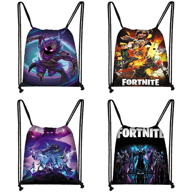 

Hot Game Design-F-FortniteS Child Printed Drawstring for Shopping Bag Men Women Football Sports Gym Storage Yoga Backpack