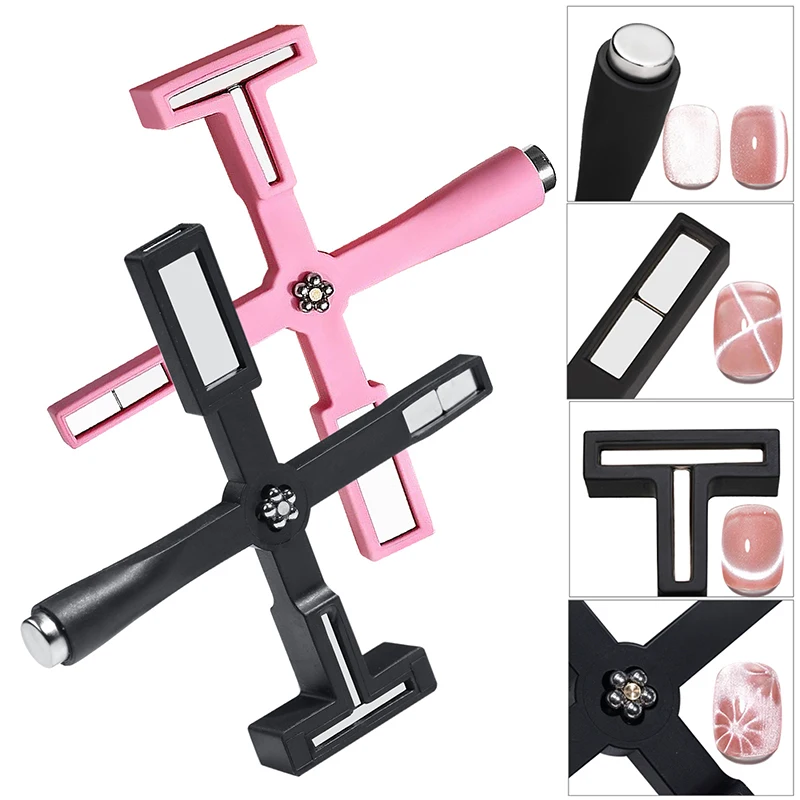 5 w 1 Wielofunkcyjny silny magnes Cat Eye UV/LED Gel Wysokiej jakości magnetyczny sztyft do paznokci do manicure Art Design Narzędzia specjalne