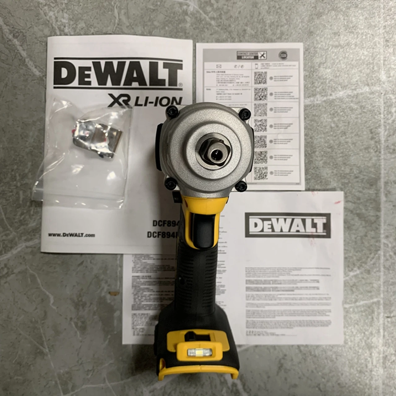 DEWALT DCF8941/2in Mid-Range Brushless Impact Wrench With Detent Pin Anvil 18V Lithium 447NM  body only