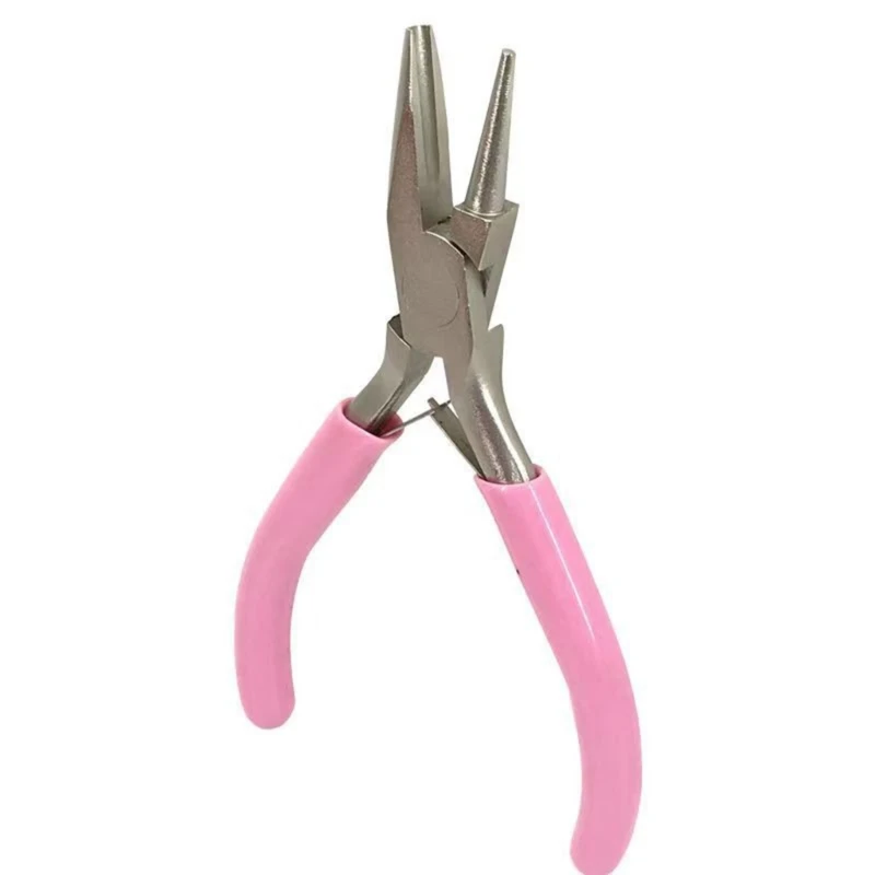 Half Round Nose Pliers Jewelry Making Tool Looping Plier Beading Pliers for Jewelry Designers and Craft Enthusiasts