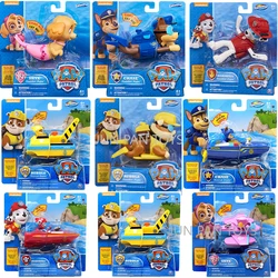 Original Paw Patrol Action Figure Toys SwimWays Paddlin' Pups Rubble Skye Everest Zuma Marshall Pool Party Bath Kids Toys