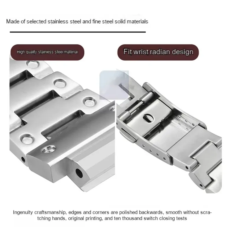 カシオ用ステンレススチールブレスレット,メンズウォッチバンドとツール,メタルストラップケース,g-shock,modキット,g-refit,新品,gm5600