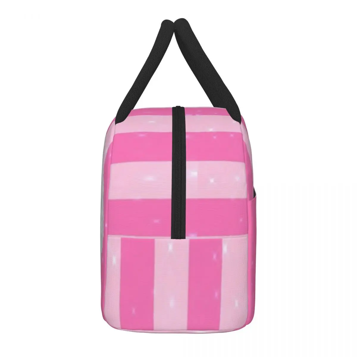 Pink-Like-Victory-s-Sceret Portable Lunch Bag Food Thermal Box Durable Cooler Lunchbox with Shoulder Strap Picnic Bag Office