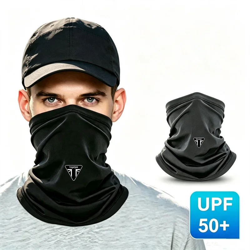 Image of Für Triumph Motorradteile, atmungsaktiv, UV-Schutz, Camping, Wandern, Radfahren, Schals, Kopfbedeckung, Herren, Damen, Halswärmer, Neu
