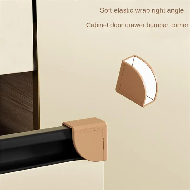 Anti-collision Angle Fan-wrapped Silicone Corner Protection Table Corner Anti-collision Angle Protection