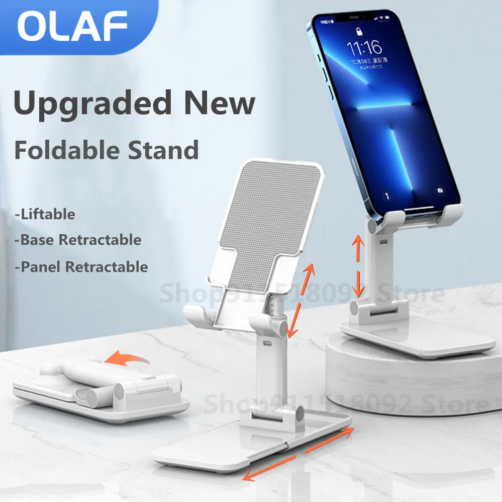 OLAF New Desktop Phone Holder Universal For iPad Xiaomi Huawei Tablet Stand Telephone Support Foldable Desk Lifting Bracket